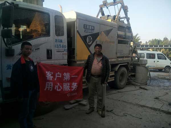 拖泵怎么樣可以變成車載泵？