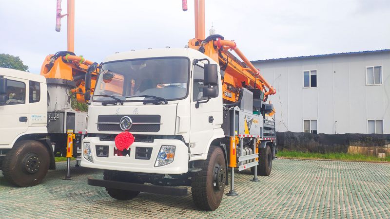 輕松解決混凝土攪拌泵車堵管難題，讓施工減少煩惱